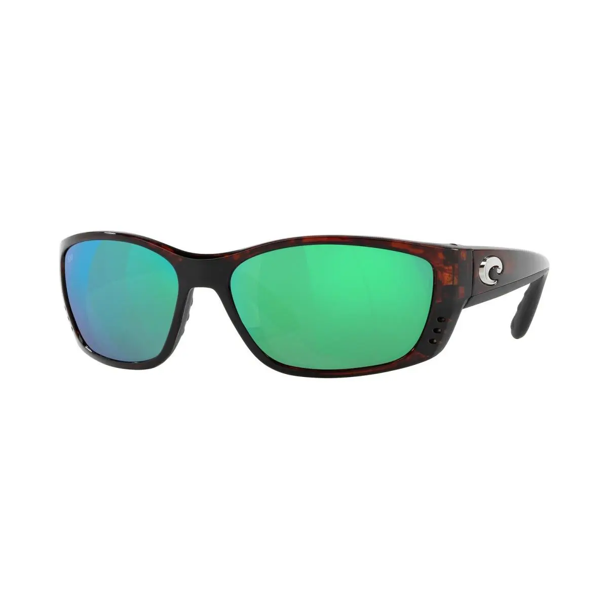 06 S 9054 Fisch 10 Tortoise Green Mirror 905415 Size 64 Sunglasses by Costa Del Mar