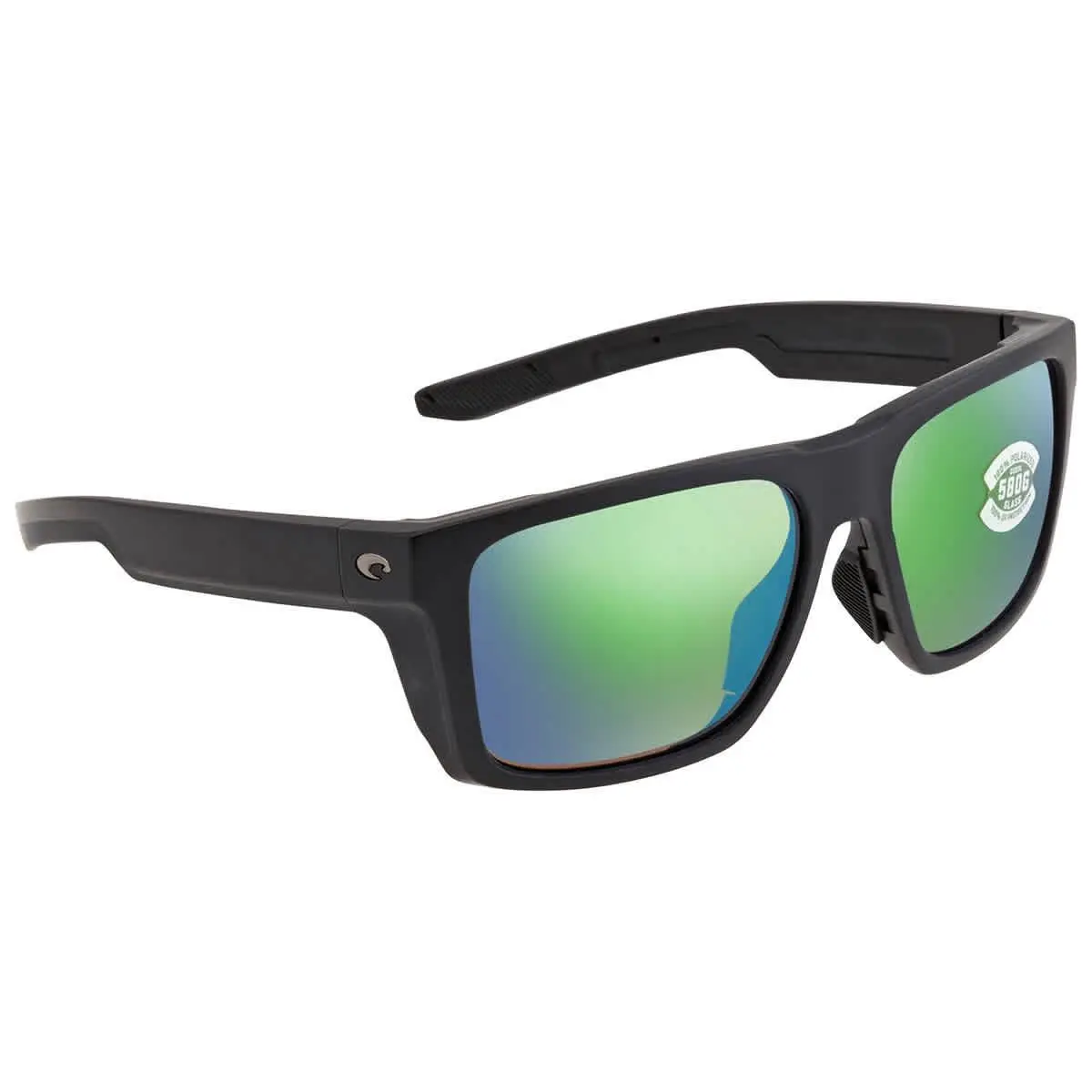 Lido Green Mirror Polarized Glass Men`s Sunglasses 6S9104 910402 by Costa Del Mar