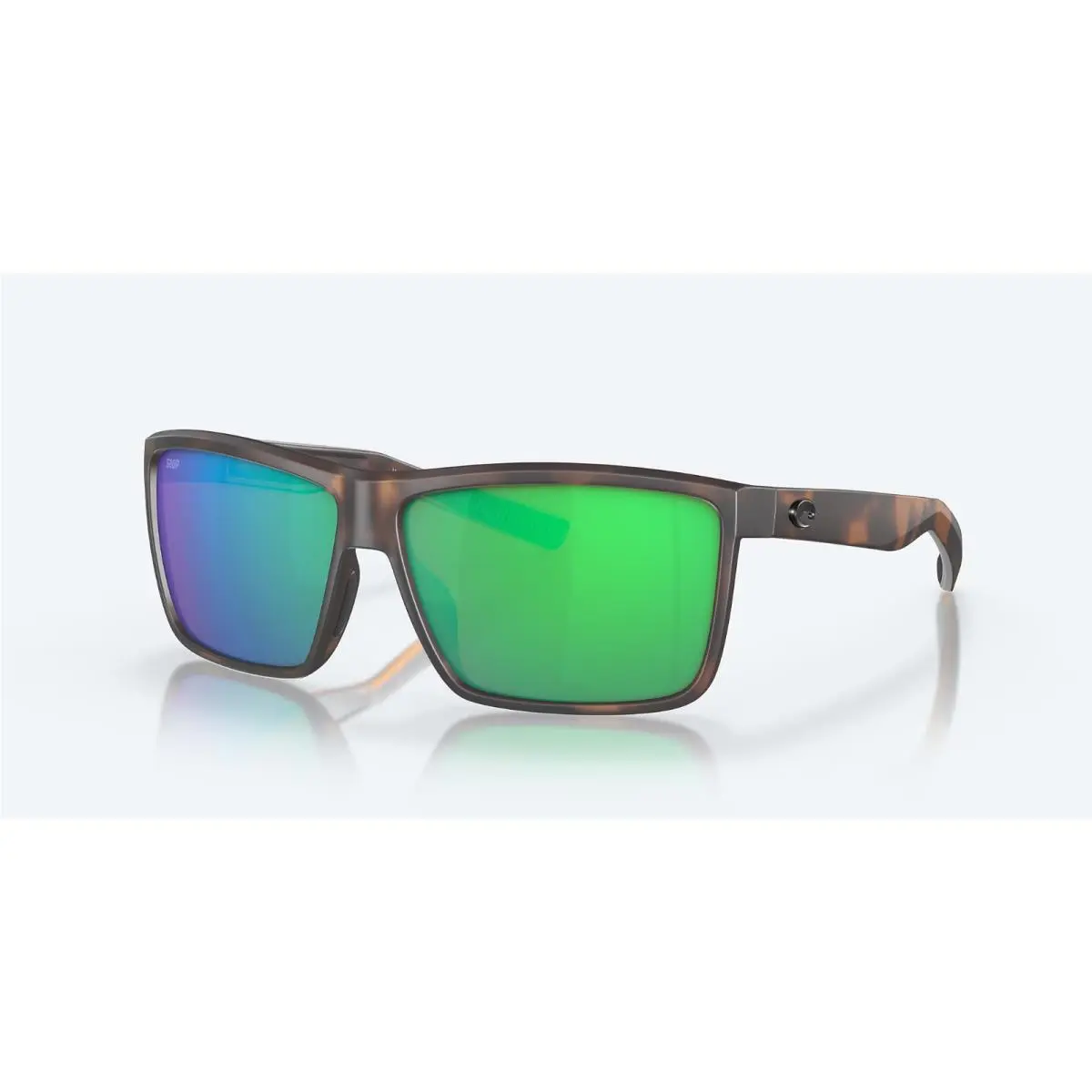 Costa Del Mar Rinconcito Tortoise Green Mirror 580P Polarized 60 mm Sunglasses