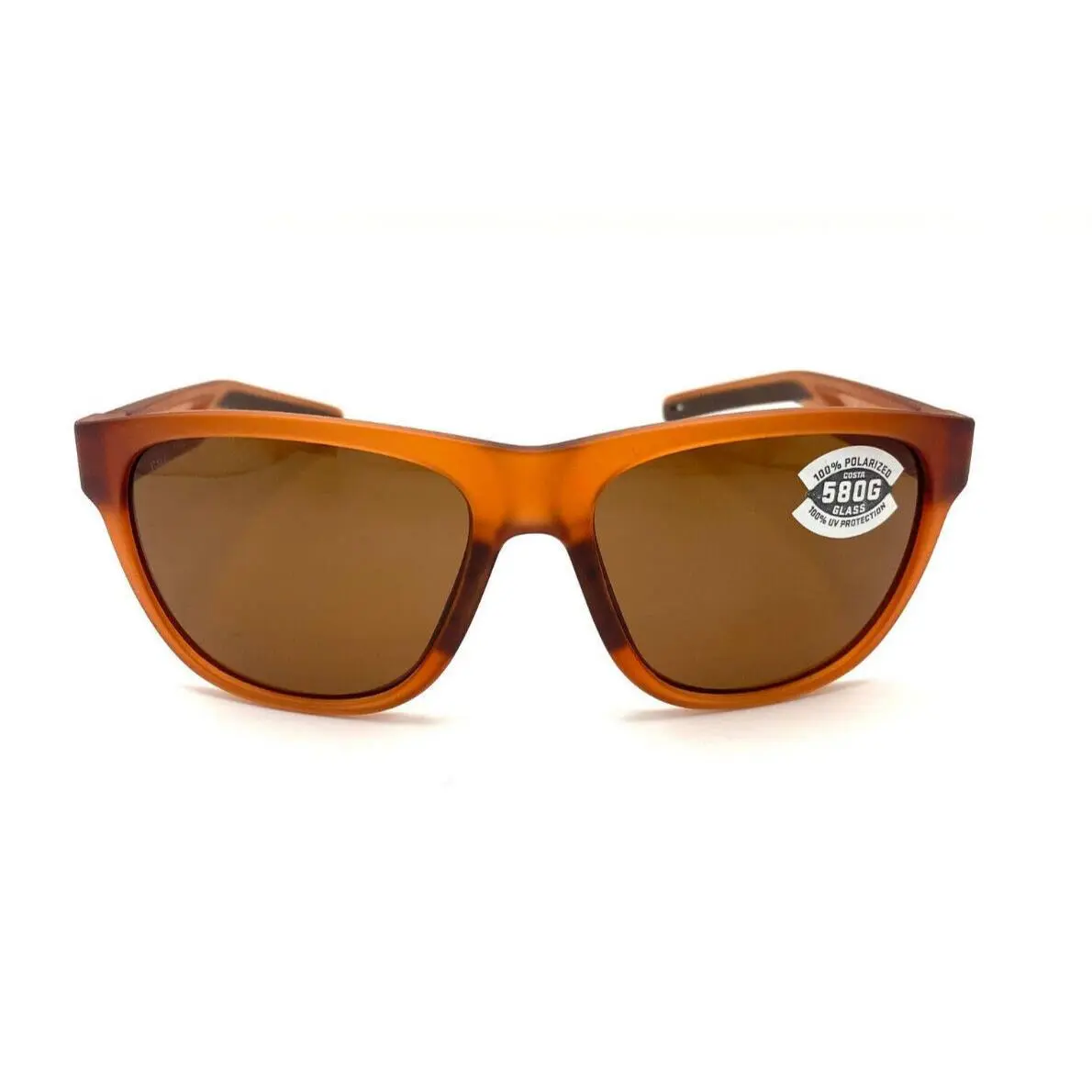 Costa Del Mar Bayside Sunglasses Matte Coral/copper 580Glass - Frame: Matte Coral, Lens: Copper 580Glass