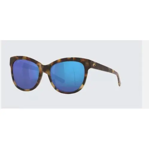 Costa Bimini 241 Shiny Tortoise Frame/blue Mirror Lens Sunglasses 580g - Frame: Tortoise, Lens: Blue
