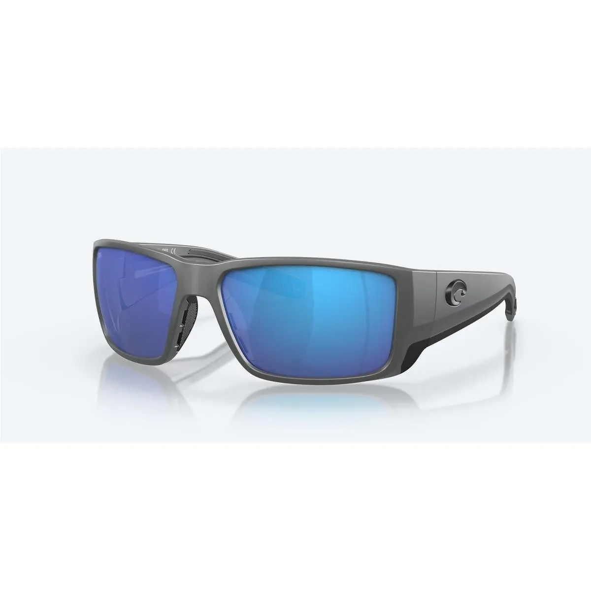 Costa Del Mar Blackfin Pro Matte Grey Blue Mirror 580G 60mm Polarized 06S9078