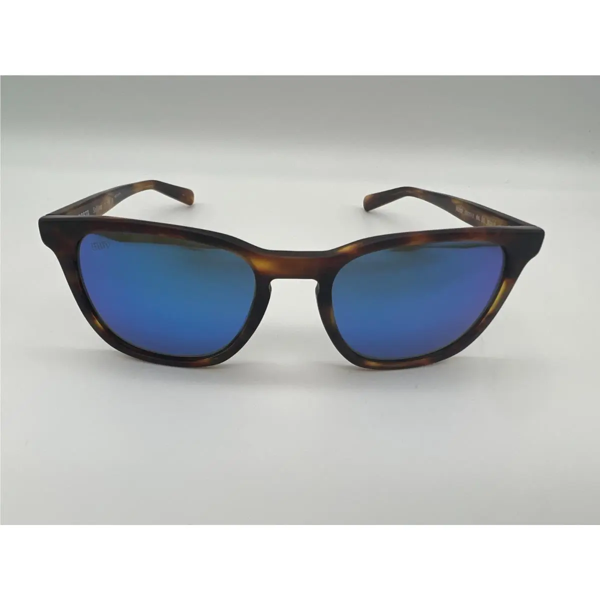 Costa Del Mar Sullivan Polarized Sunglasses Matte Tortoise/blue Mirror Glass
