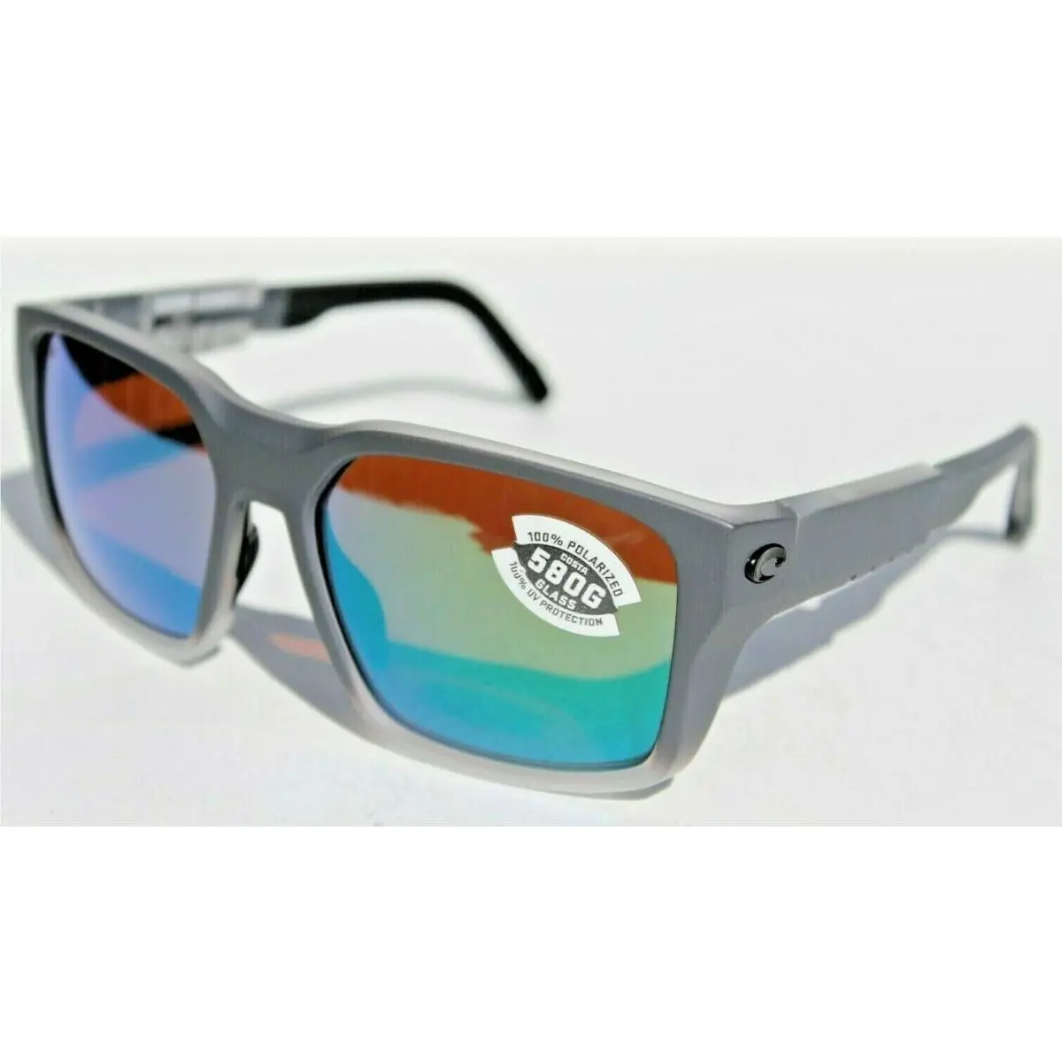 Costa Del Mar Tailwalker 580G Polarized Sunglasses Matte Fog/green Mirror 580