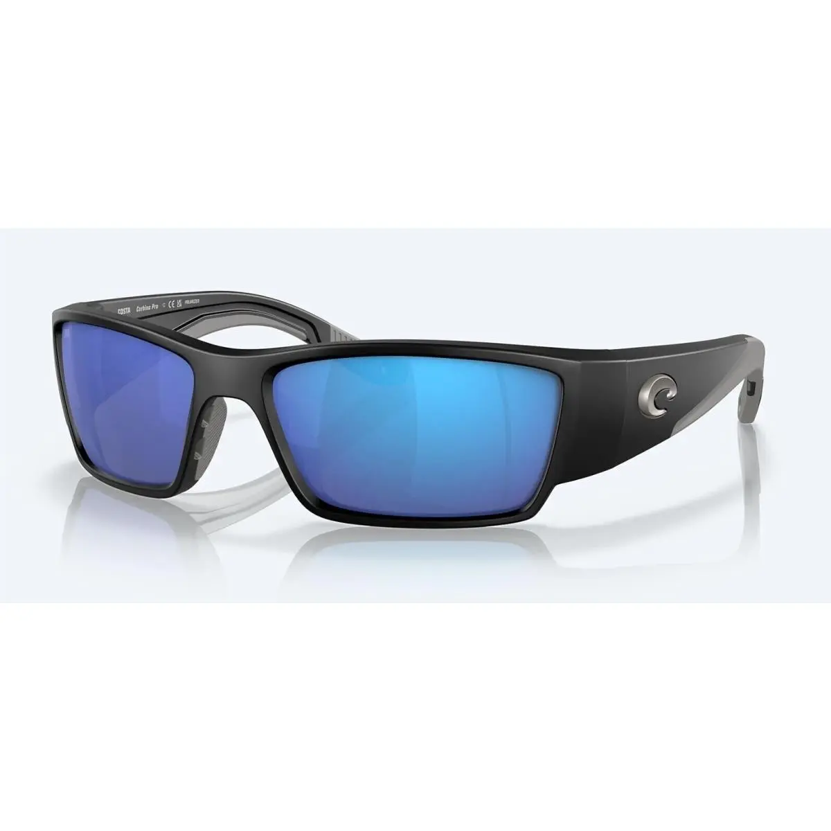 Costa Del Mar Corbina Pro Matte Black Blue Mirror Polarized Glass 580G