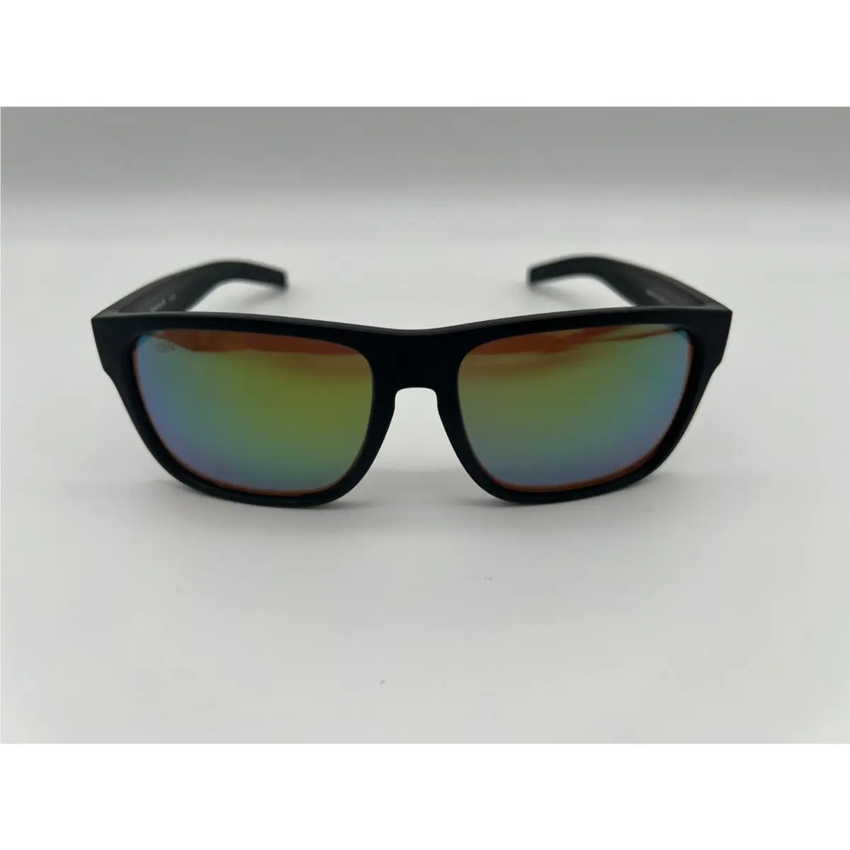 Costa Del Mar Spearo XL Polarized Sunglasses Matte Black / Green Mirror 580G