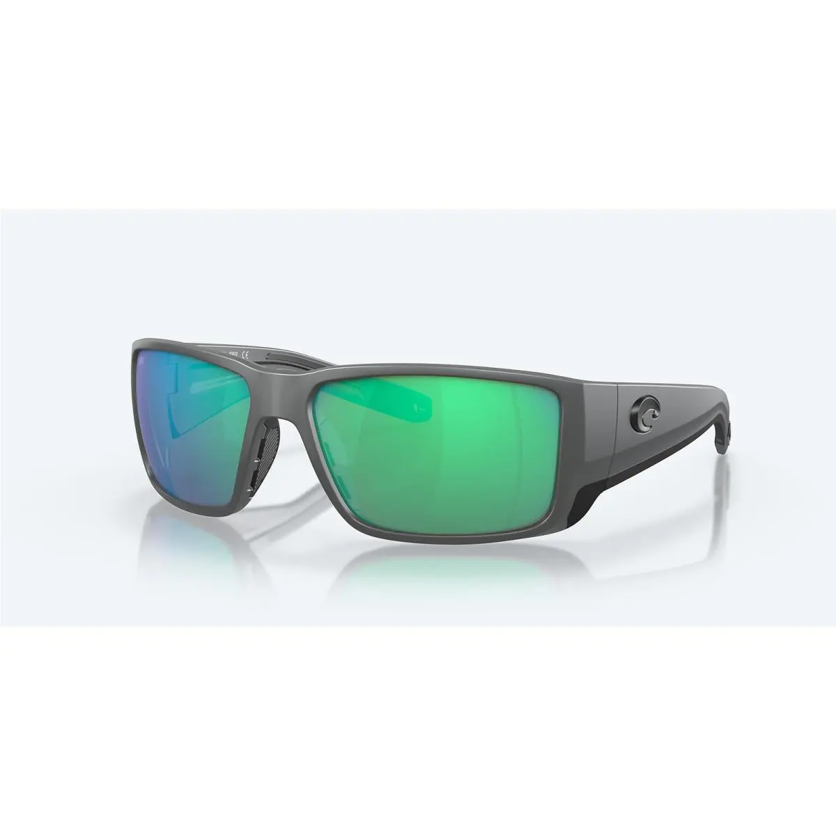 Costa Del Mar Blackfin Pro Matte Gray/green Mirror 580G Polarized Sunglasses