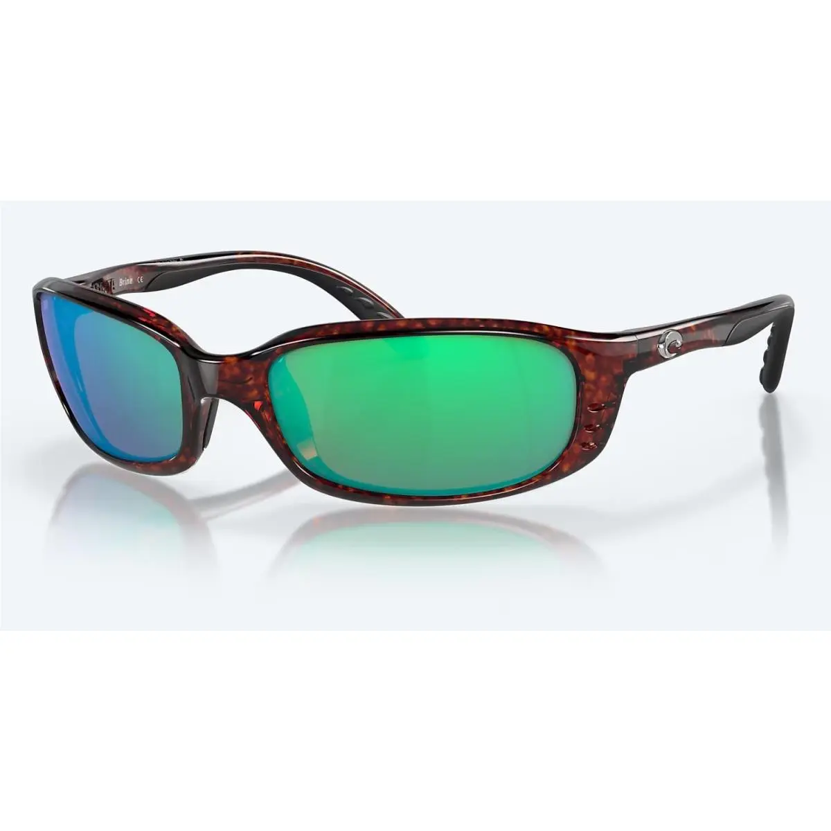 Costa Del Mar Brine Tortoise Green Mirror Glass 580G