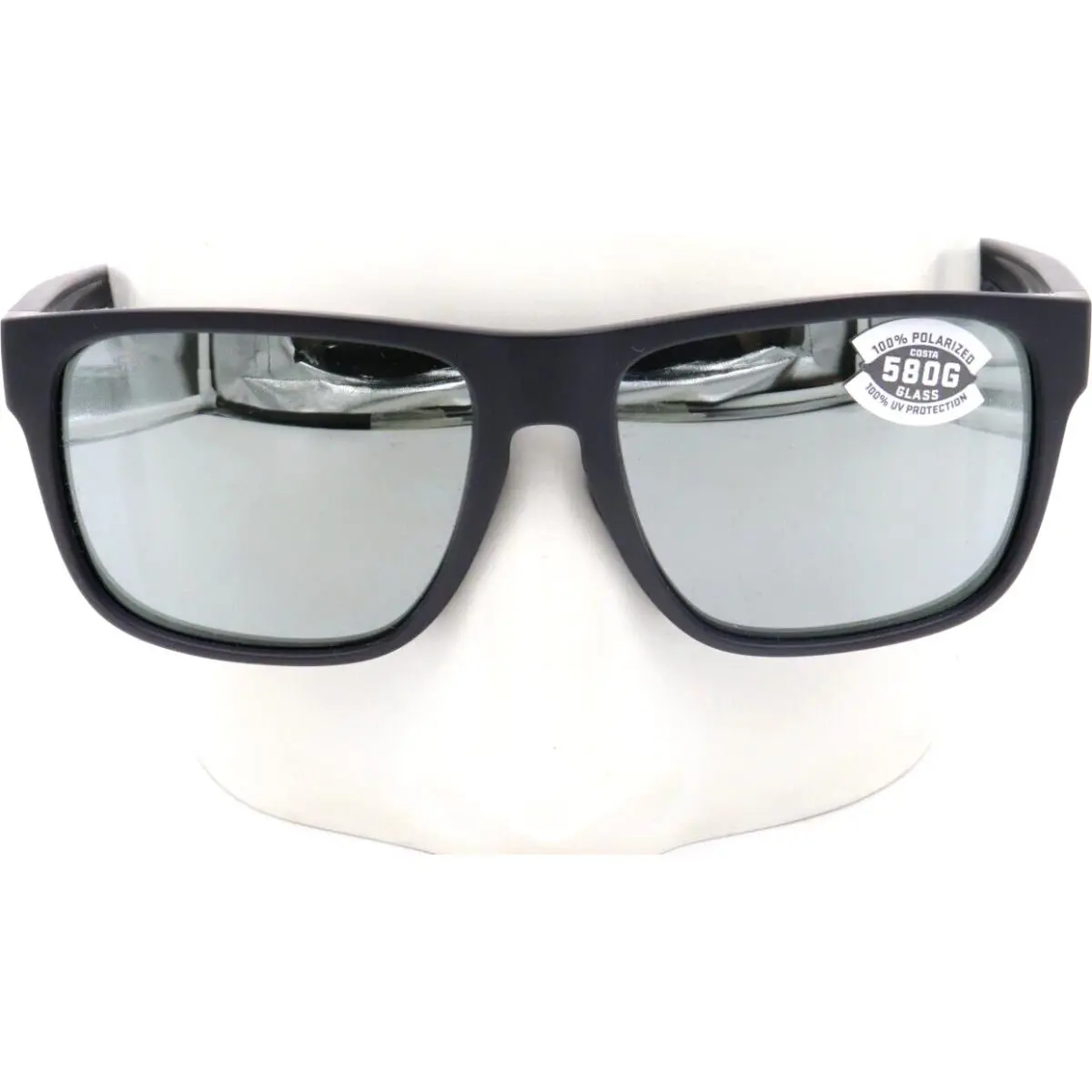 Costa Del Mar Ferg XL Black Gray/silver 580G Sunglasses 06S9013-0359