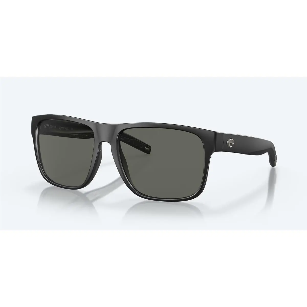 Costa Del Mar Sunglasses Spearo XL Matte Black / Gray Polarized Glass 580G Lens - Frame: Black, Lens: Gray