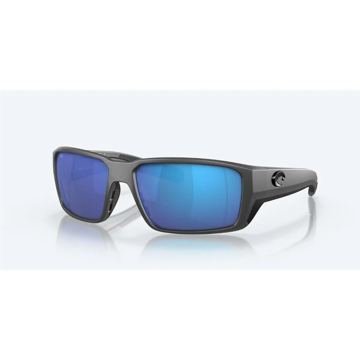Costa Del Mar Fantail Pro Polarized Sunglasses Matte Gray / Blue Mirror 580G