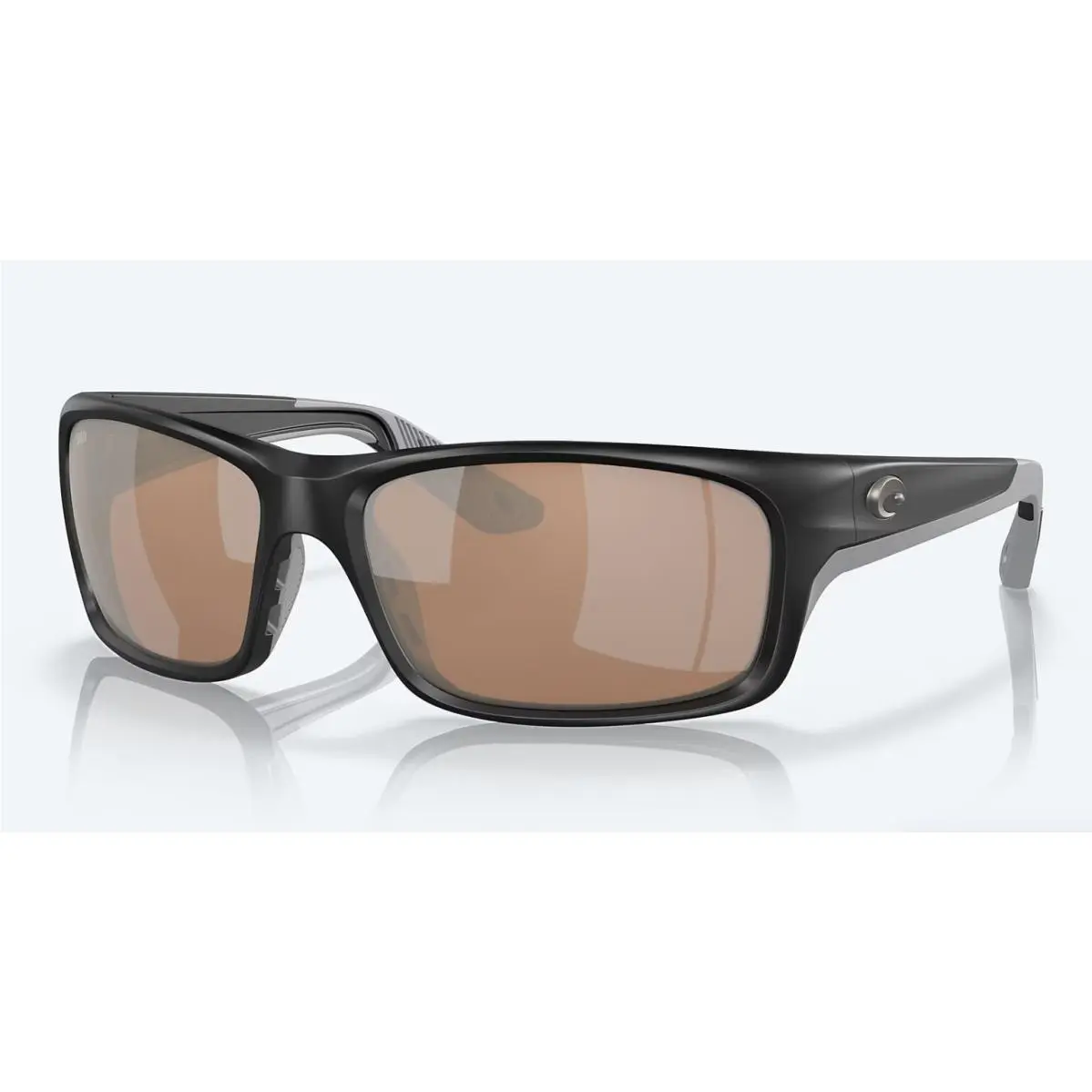 Jose Pro Matte Black Copper Silver Mirror Polarized Glass 580G by Costa Del Mar