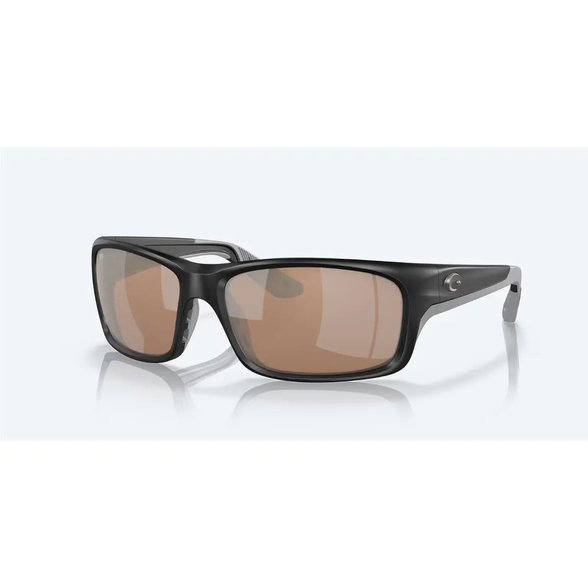 Costa Del Mar Jose Pro Matte Black Copper Silver Mirror Polarized Glass 580G
