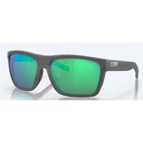 Costa Pargo Net Dark Grey Frame Sunglasses W/green Mirror 580G 06S9086-90860361