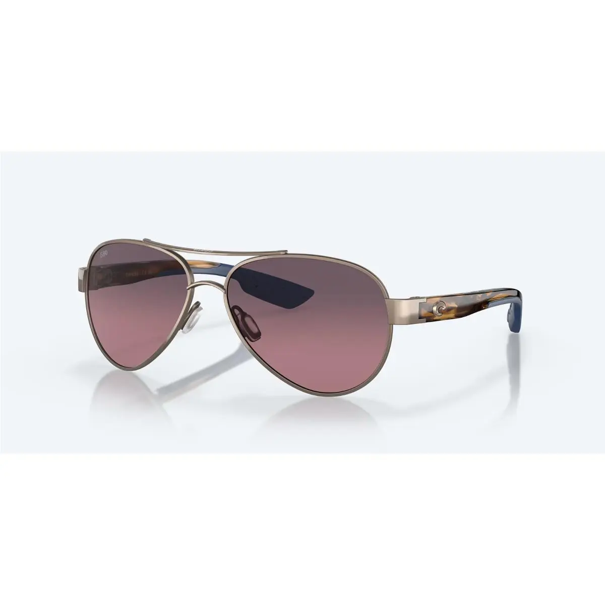 Sunglasses Loreto Golden Pearl Rose Gradient Polarized Glass 580G by Costa Del Mar