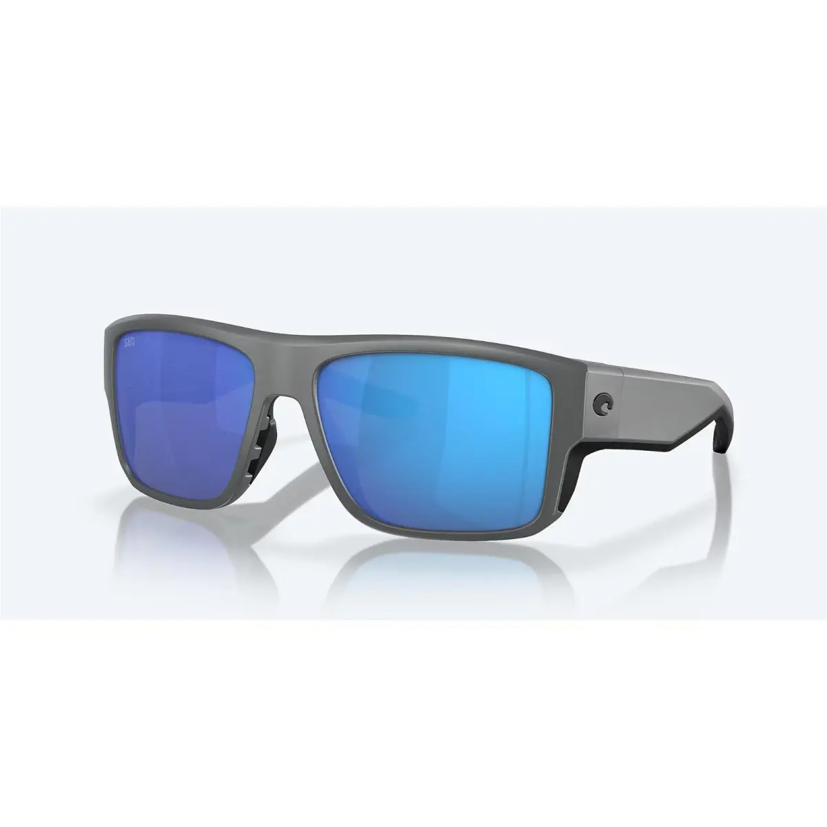 Costa Del Mar Taxman Matte Gray /blue Mirror Polarized Glass 580G Sunglasses