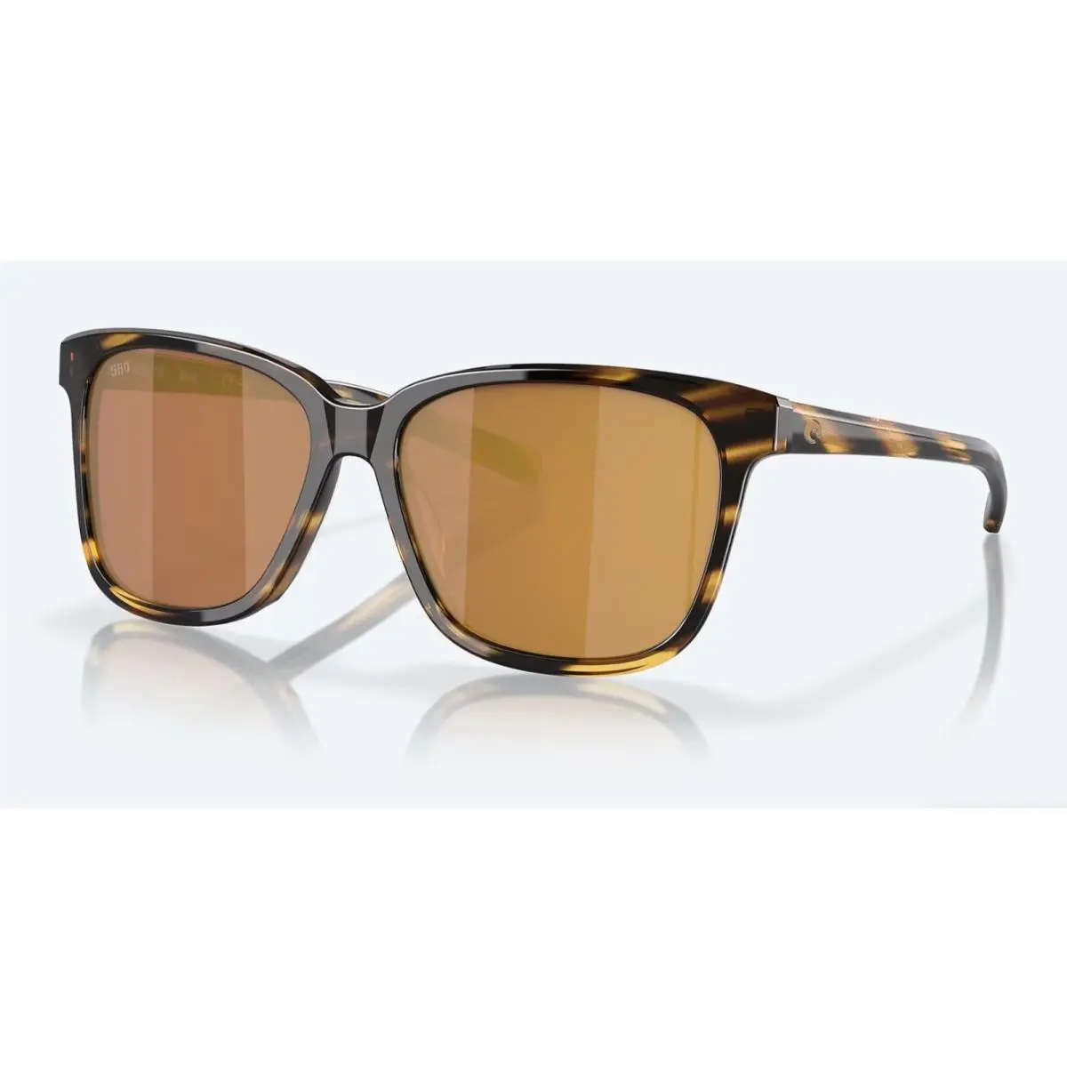 Costa Del Mar May Tortoise / Gold Mirror Polarized Glass 580G