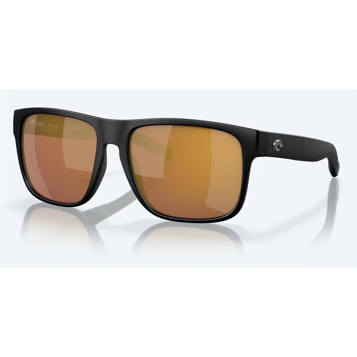 Costa Del Mar Spearo XL Matte Black / Gold Mirror Polarized Glass 580G
