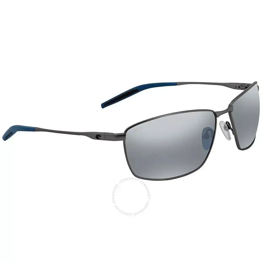 Costa Del Mar Turret Trt 247 Osgp Sunglasses Gunmetal/ Gray Silver Mirror 580P