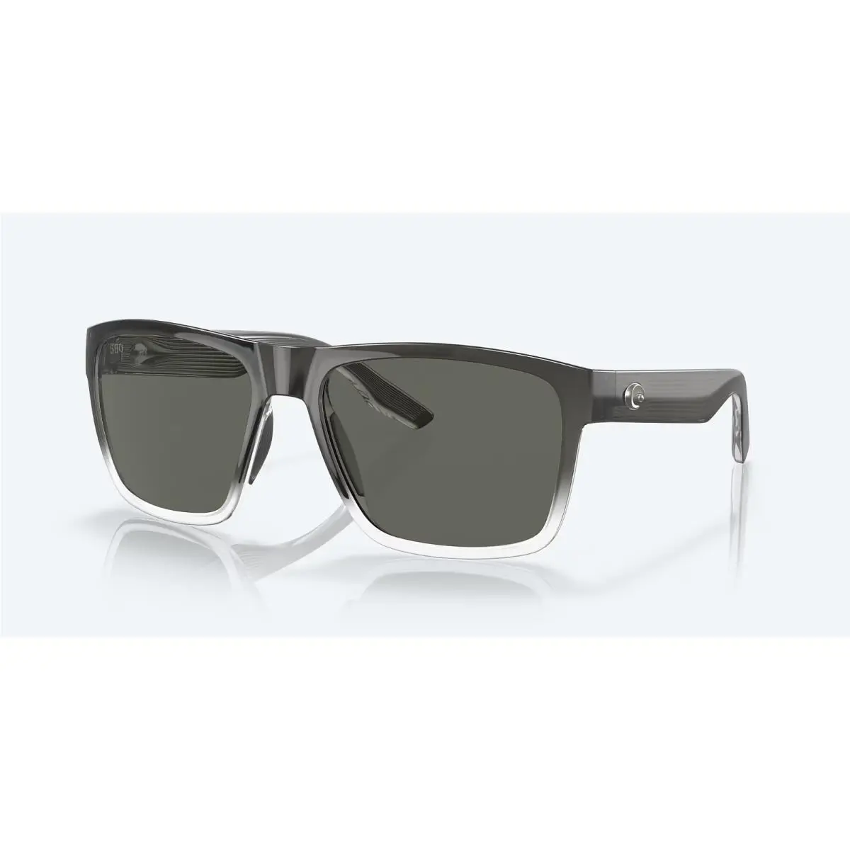 Costa Del Mar Paunch XL Fog Gray / Gray Polarized Glass Sunglasses 580G