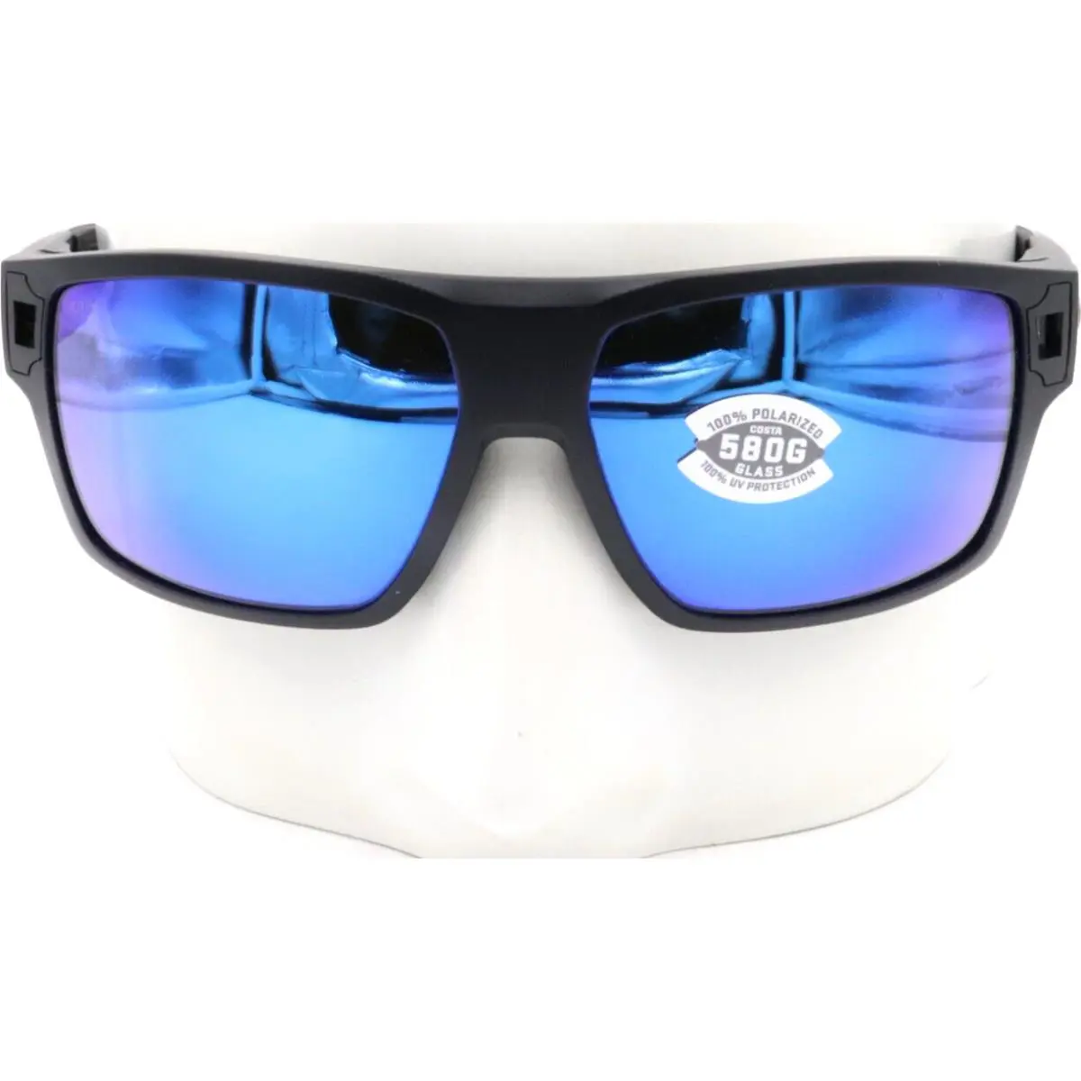 Costa Del Mar Diego 11 Matte Black Blue Mirror 580G Sunglasses 06S9034 90340162