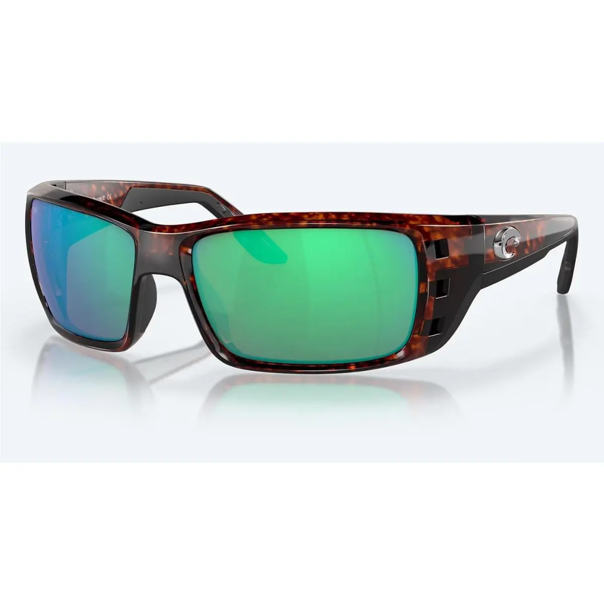 Permit Tortoise Green Mirror Polarized Glass 580G by Costa Del Mar