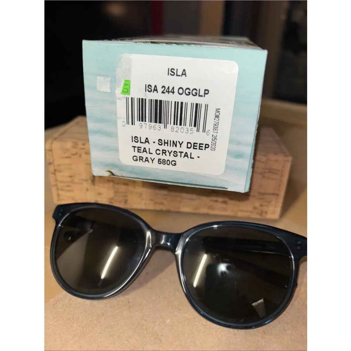 Costa Del Mar Isla- Shiny Deep Teal Crystal Sunglasses