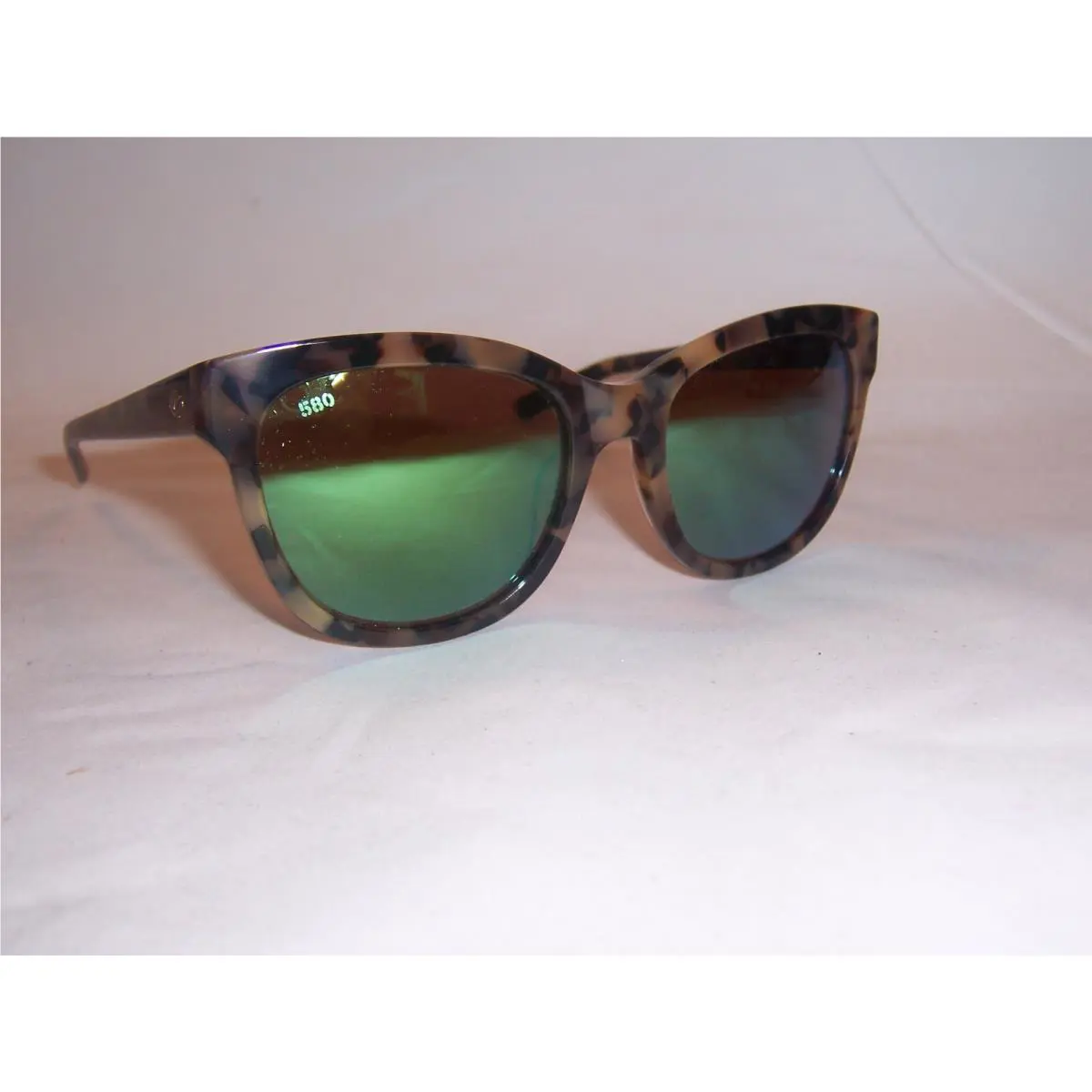 Costa Del Mar Bimini Sunglasses Tortoise/green Mirror 580G Polarized