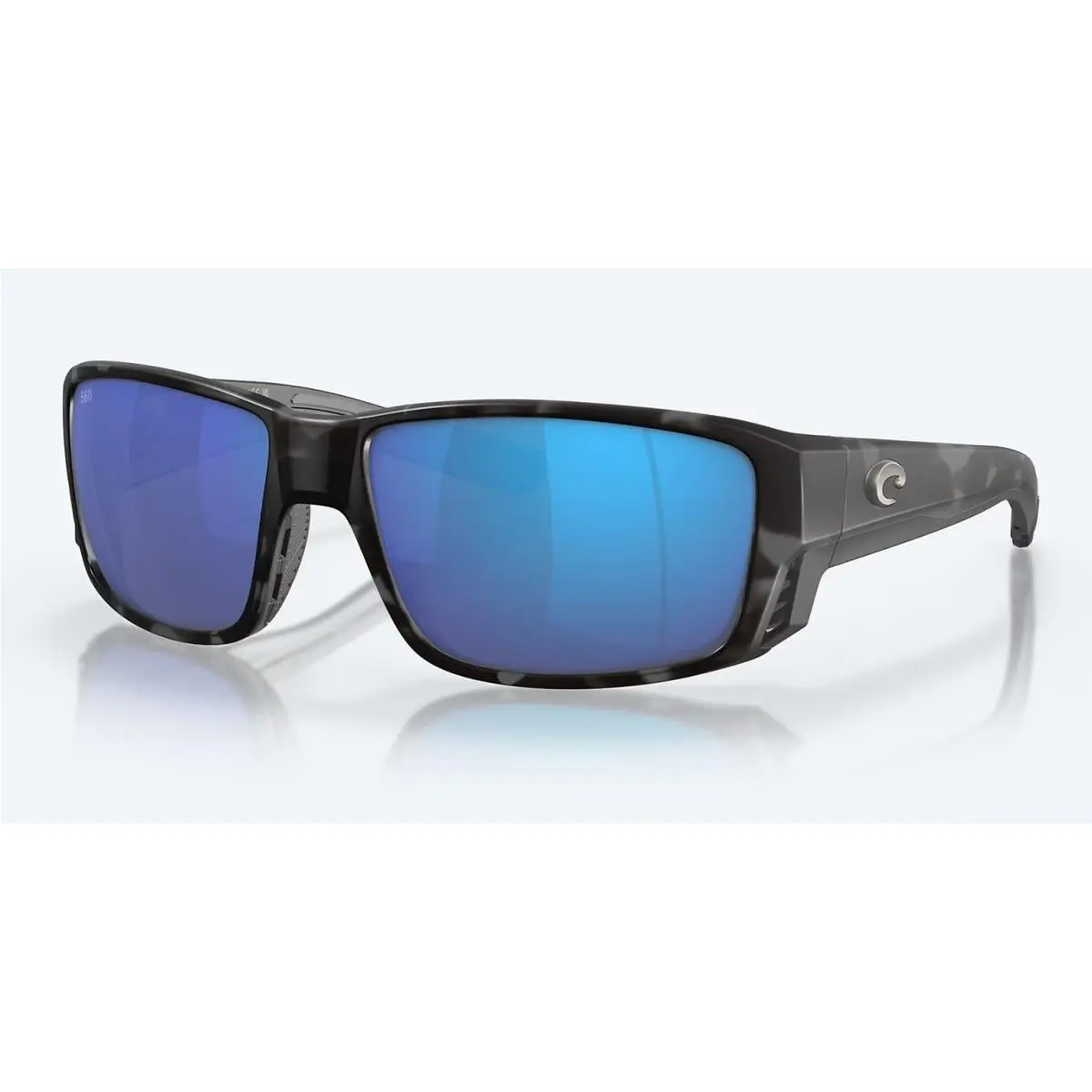 Costa Del Mar Tuna Alley Pro Tiger Shark / Blue Mirror Polarized Glass 580G