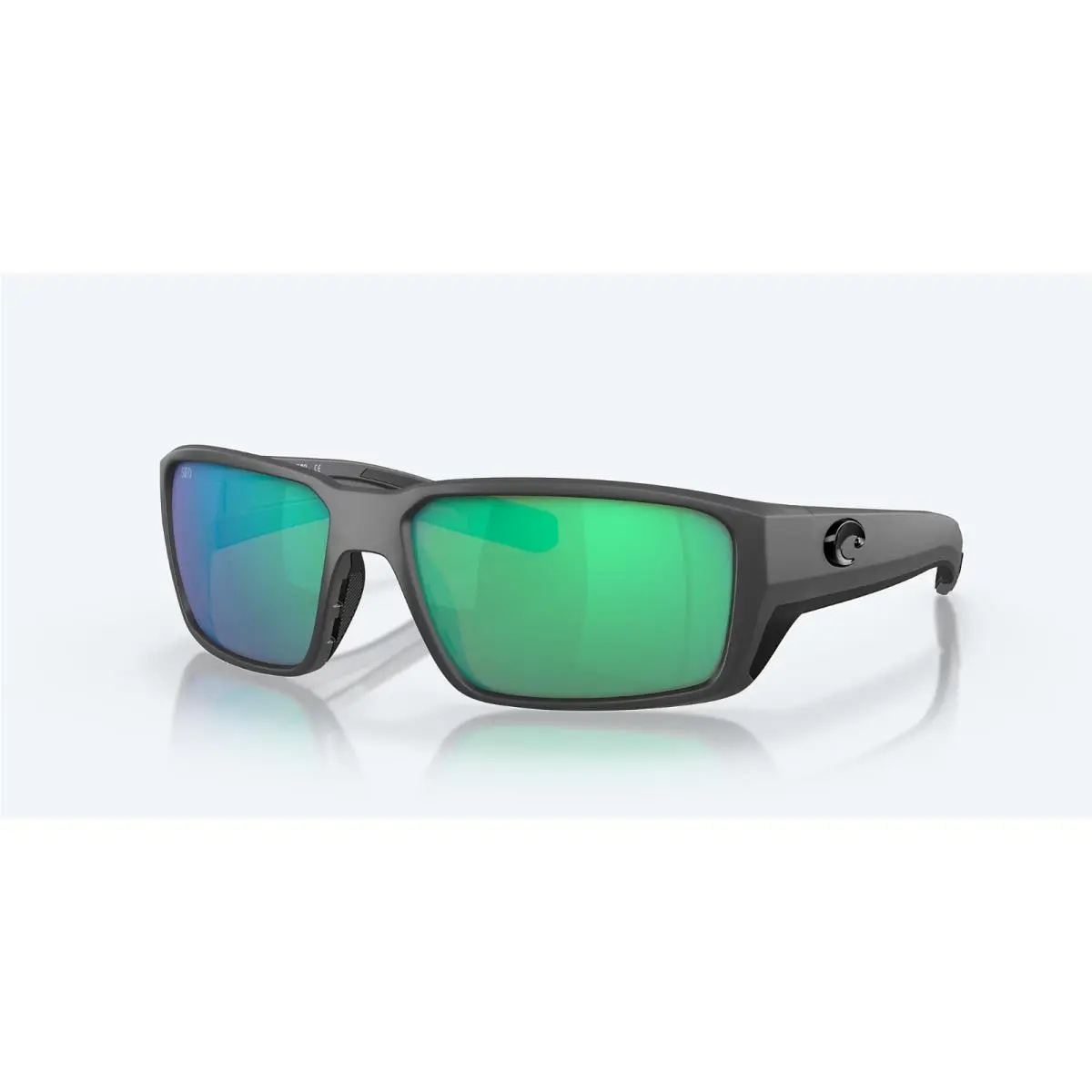 Costa Del Mar Fantail Pro Polarized Sunglasses Matte Gray Green Glass 580G