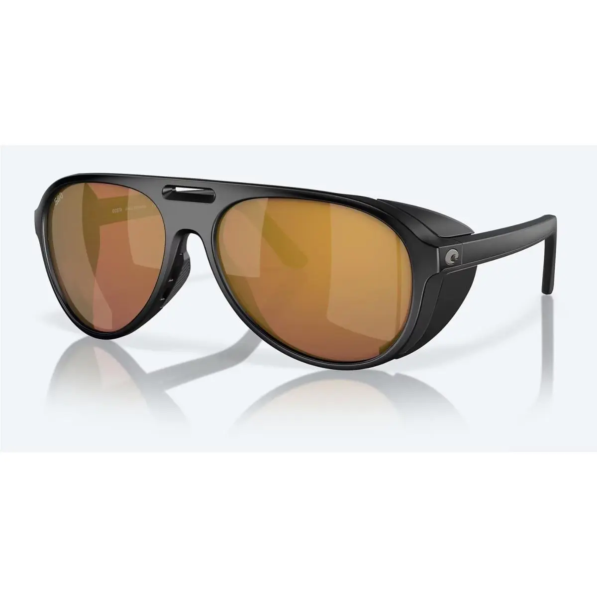 Grand Catalina Matte Black / Gold Mirror Polarized Glass 580G by Costa Del Mar