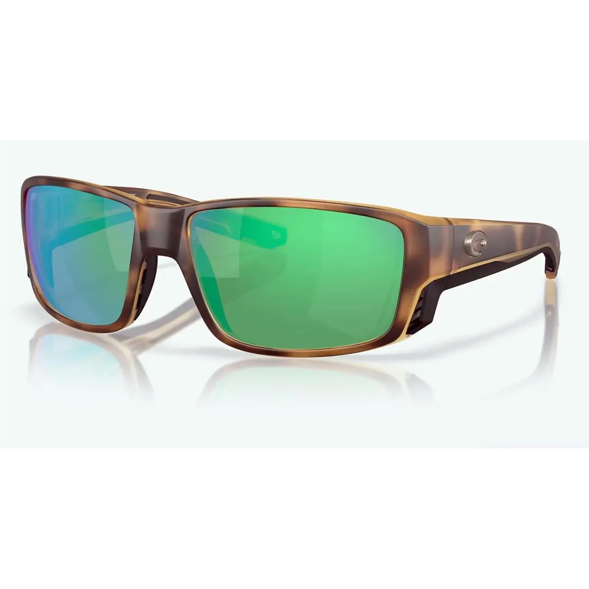 Costa Del Mar Tuna Alley Pro Tortoise / Green Mirror Polarized Glass 580G