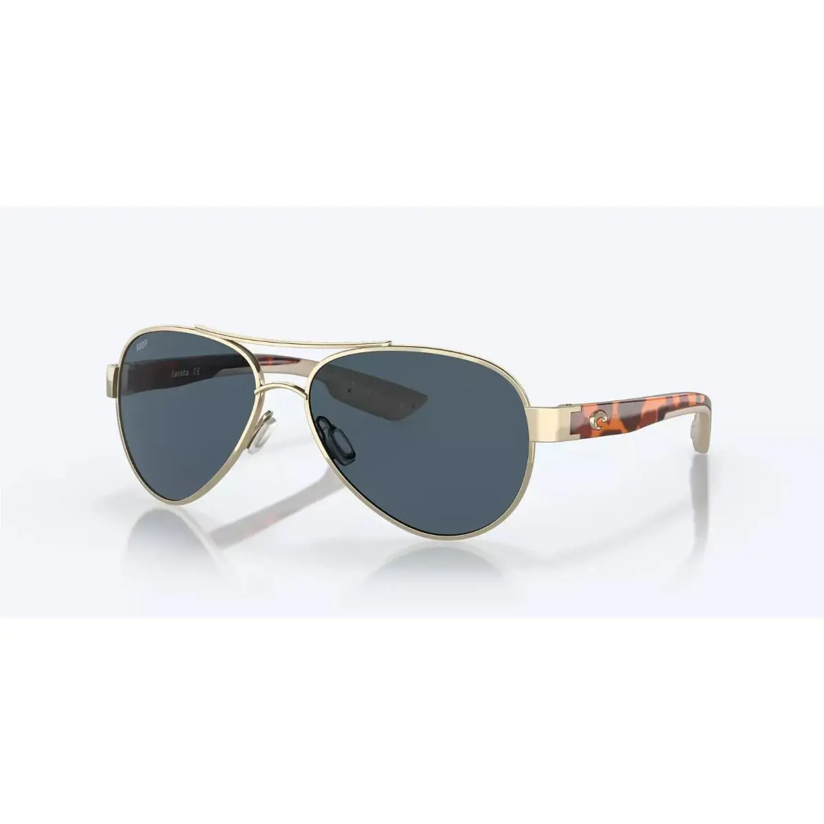 Costa Del Mar Loreto Sunglasses - Rose Gold / Gray 580P
