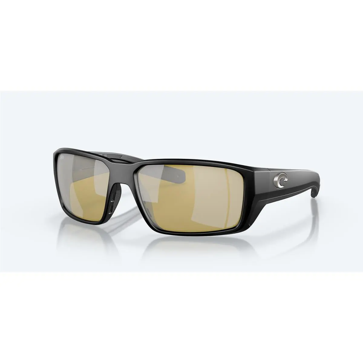 Costa Del Mar Fantail Pro Matte Black/sunrise Mirror 580G Polarized Sunglasses