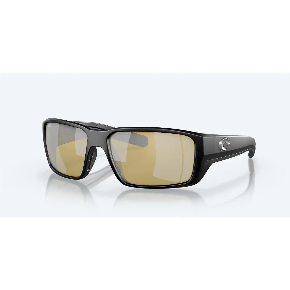 Costa Del Mar Fantail Pro Polarized Sunglasses Matte Black / Sunrise Silver 580G