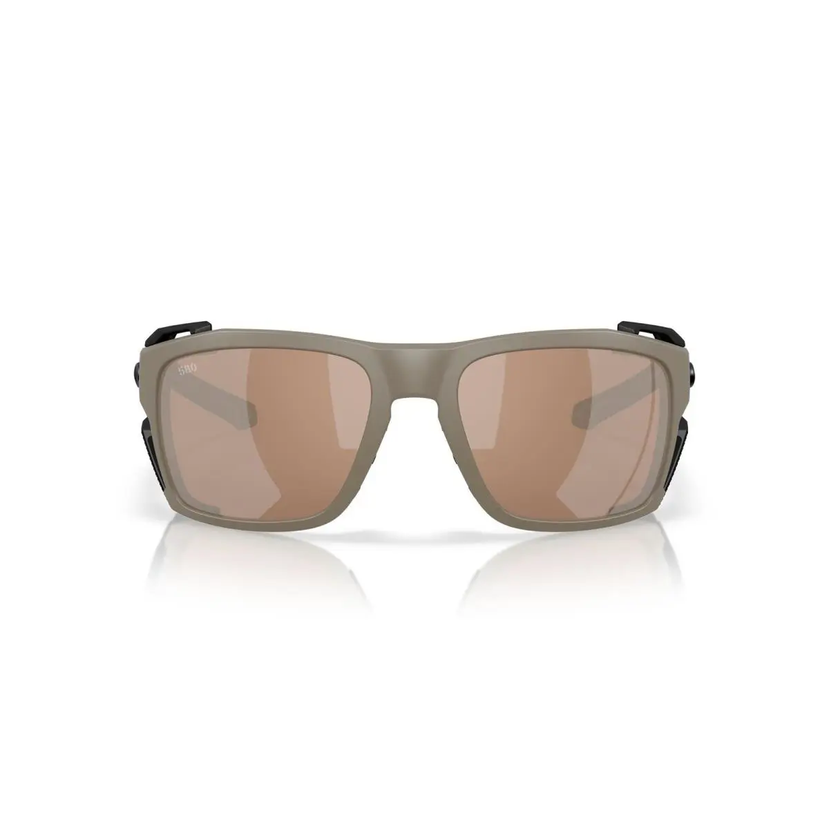Costa Del Mar King Tide 8 Matte Black Pearl Frame Blue 580 Glass Lens