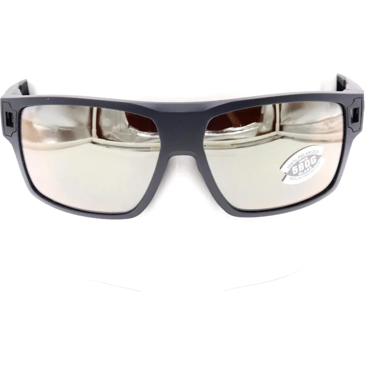 Costa Del Mar Diego Matte Black Copper Silver 580G Sunglasses 06S9034 90340262
