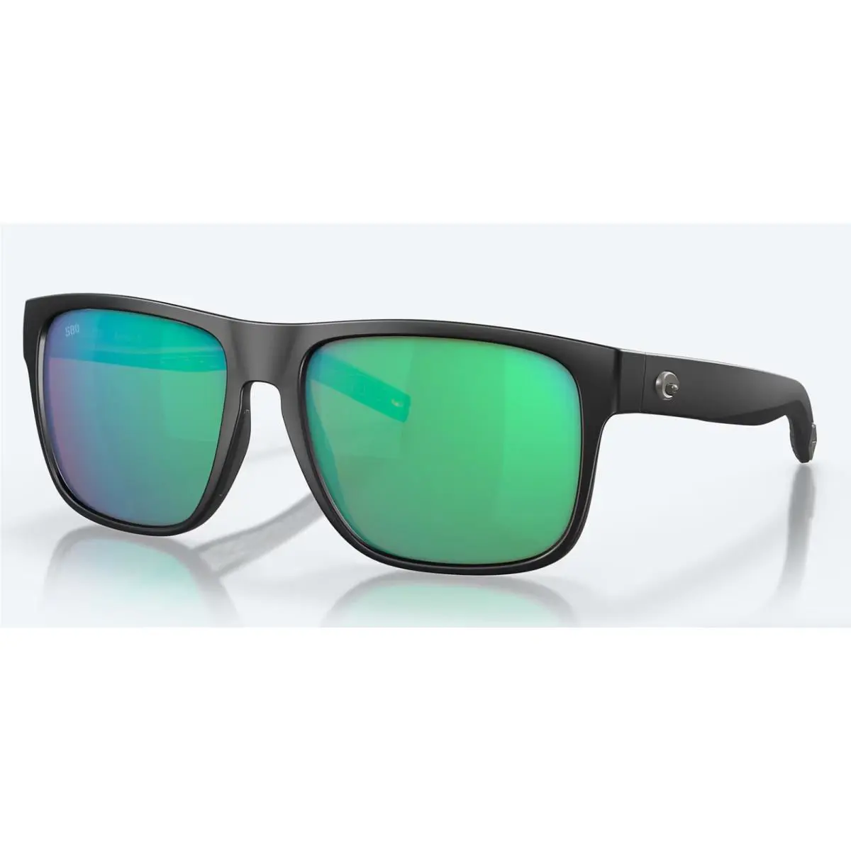 Costa Del Mar Spearo XL Matte Black / Green Mirror Polarized Glass 580G