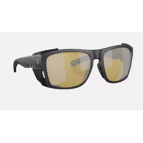 Costa Del Mar King Tide 8 Black Pearl Matte Sunrise Silver Mirror 580 Glass Lens