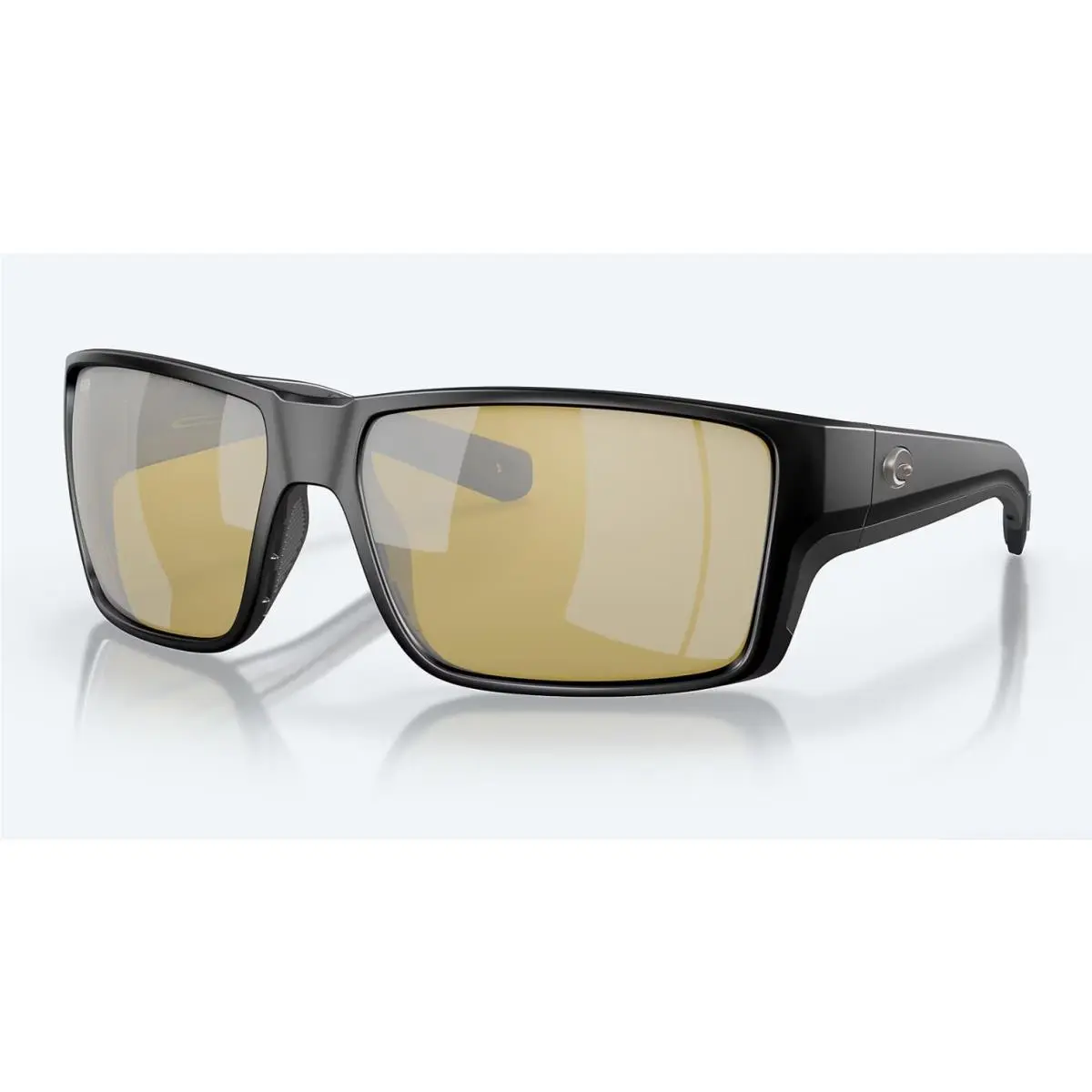 Costa Del Mar Reefton Pro Matte Black / Sunrise Silver Mirror Glass 580G