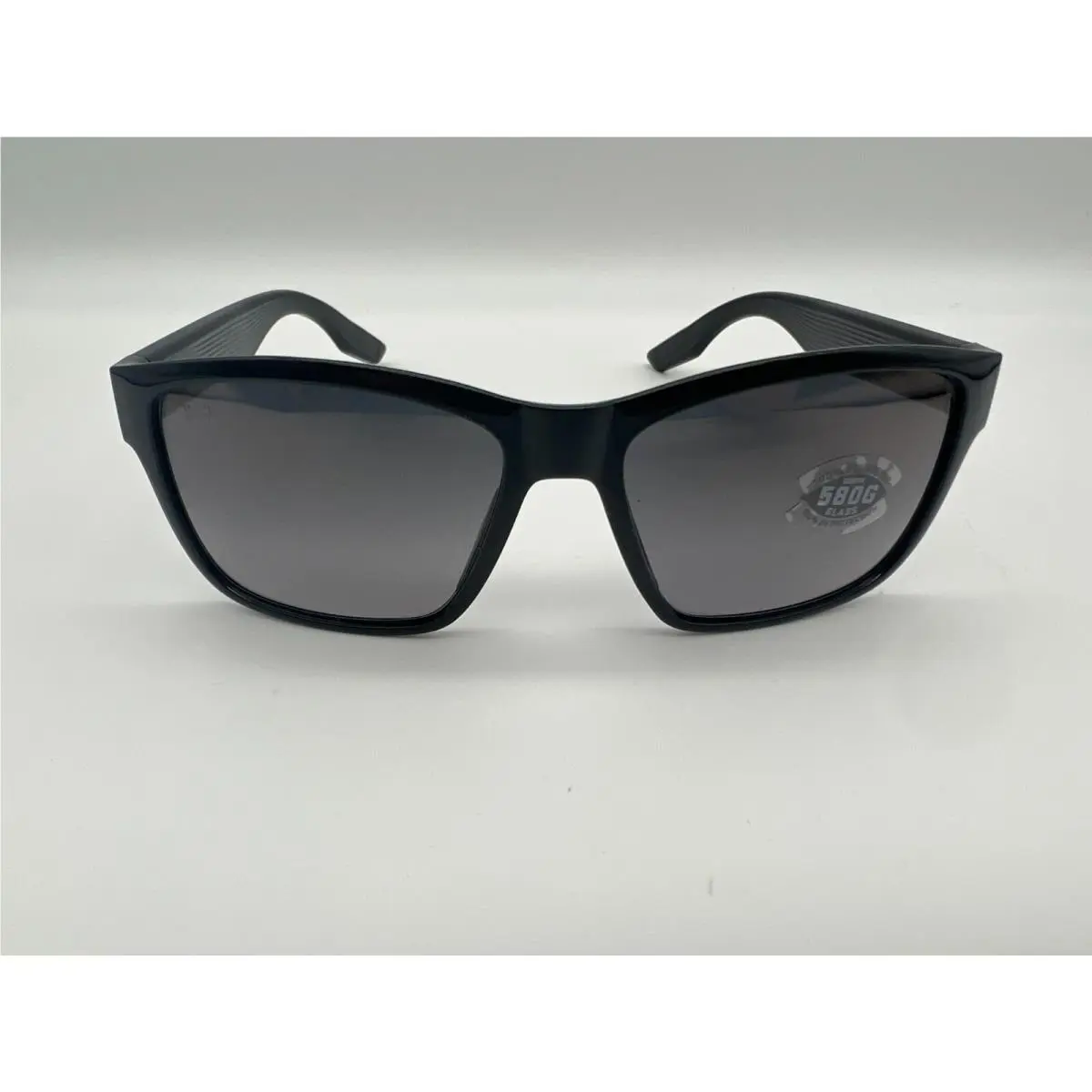 Costa Del Mar Paunch Polarized Sunglasses Black / Gray Gradient Glass 580G