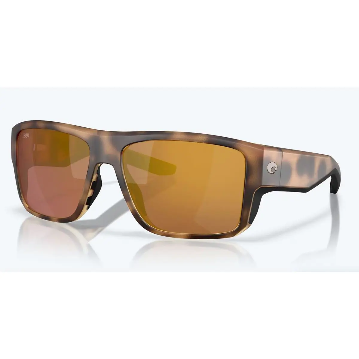 Costa Del Mar Taxman Matte Tortoise / Gold Mirror Polarized Glass 580G