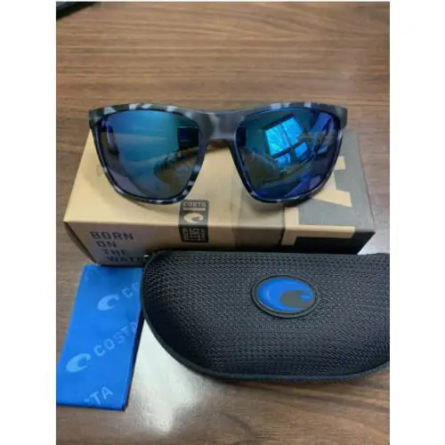 Costa Del Mar Ferg XL 901217 Deep Water Camo / 580G Blue Mirror Lens
