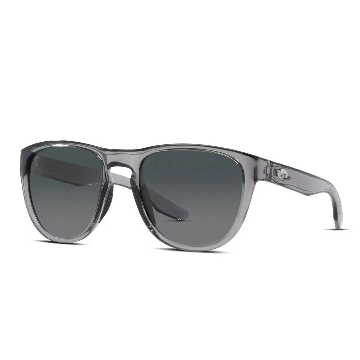 Costa Del Mar Irie Sunglasses Gray Crystal w/ Gray Gradient Polarized Glass Lens - Frame: Gray, Lens: Gray