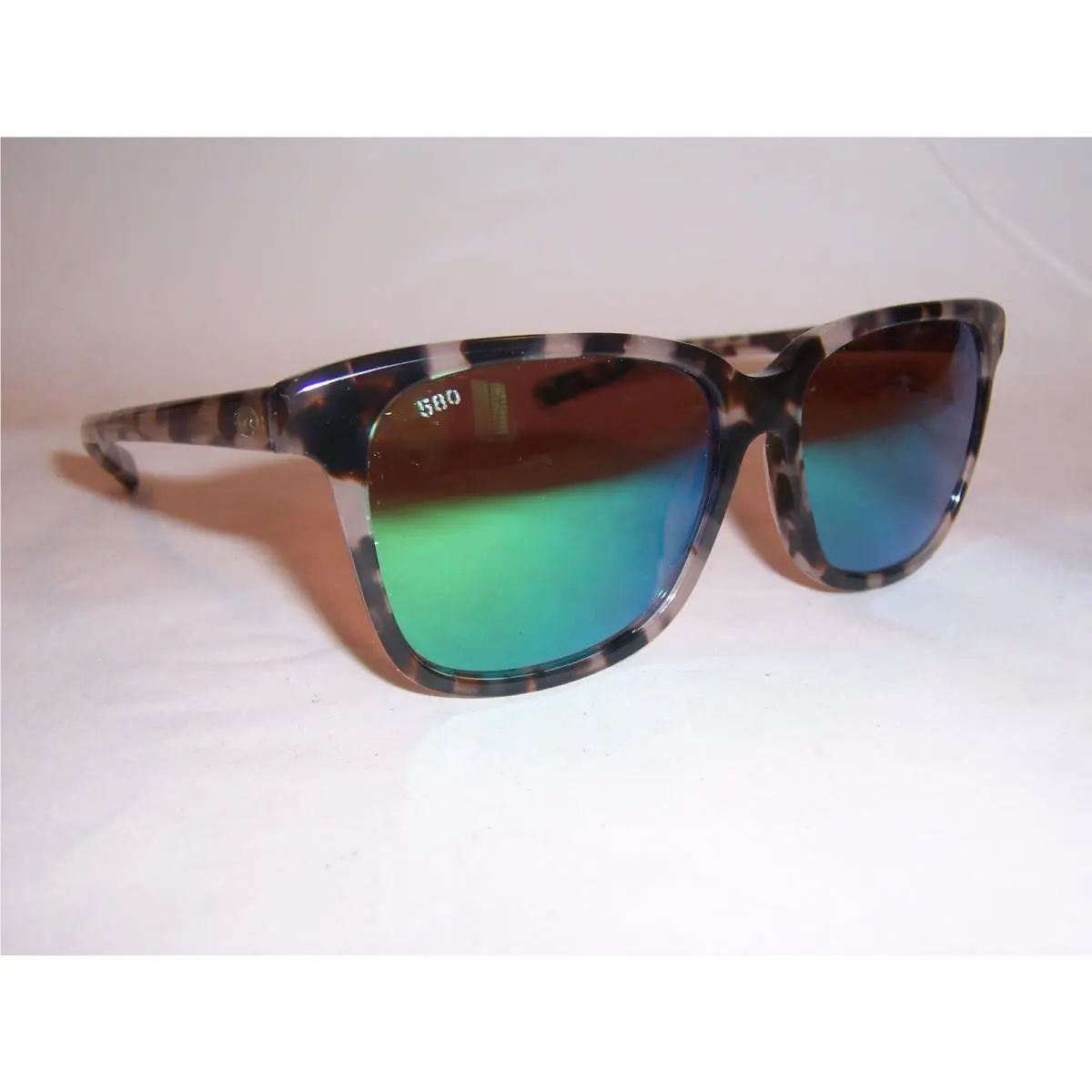 Costa Del Mar May Sunglasses Tiger Cowrie/green Mirror 580G Polarized