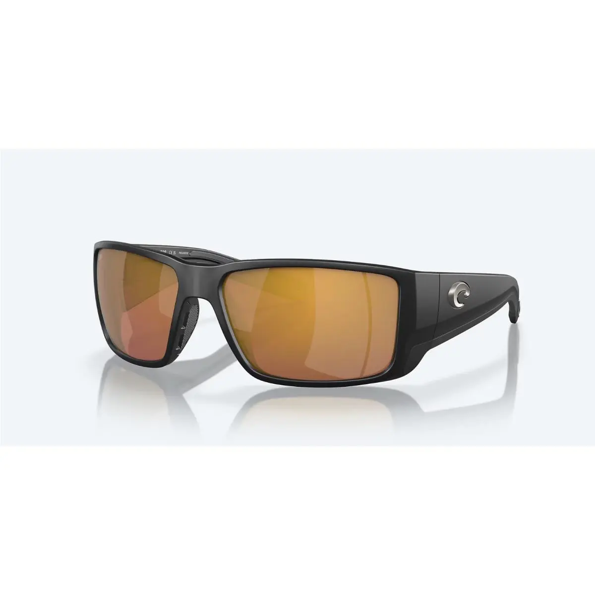 Costa Del Mar Blackfin Pro Polarized Sunglasses Matte Black / Gold Mirror 580G