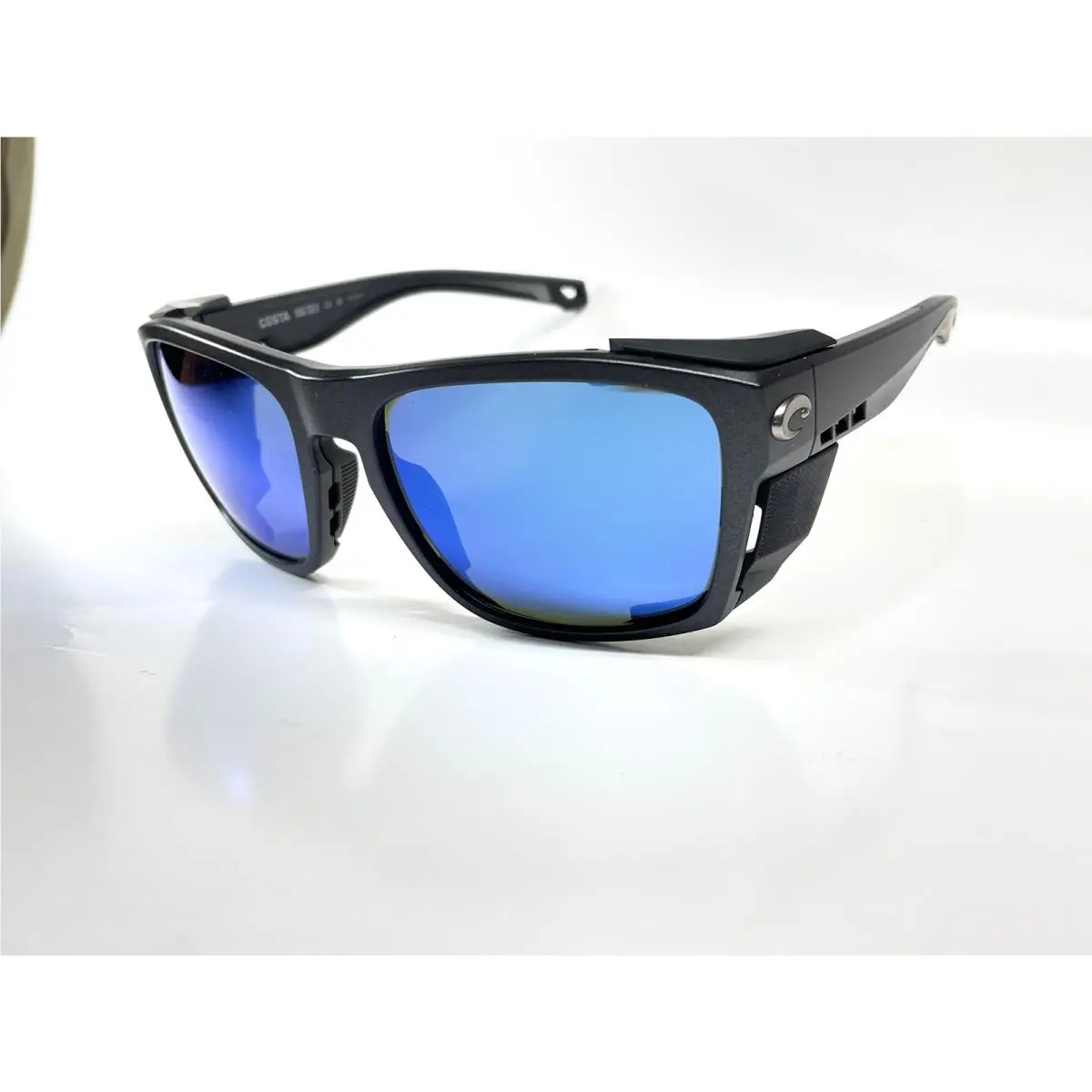 Costa Del Mar King Tide 6 Black Pearl Matte Frame Blue Mirror Glass