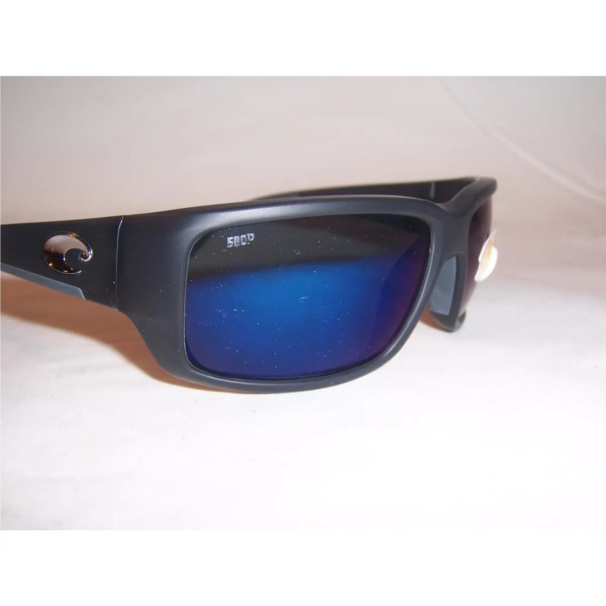 Costa Del Mar Fantail Sunglasses Black/blue Mirror 580P Polarized