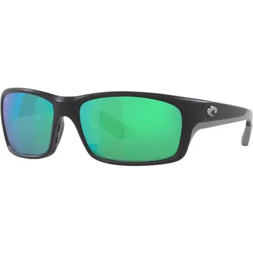 Men`s Jose Pro Polarized Sunglasses Black/green Mirrored 580G 62mm by Costa Del Mar