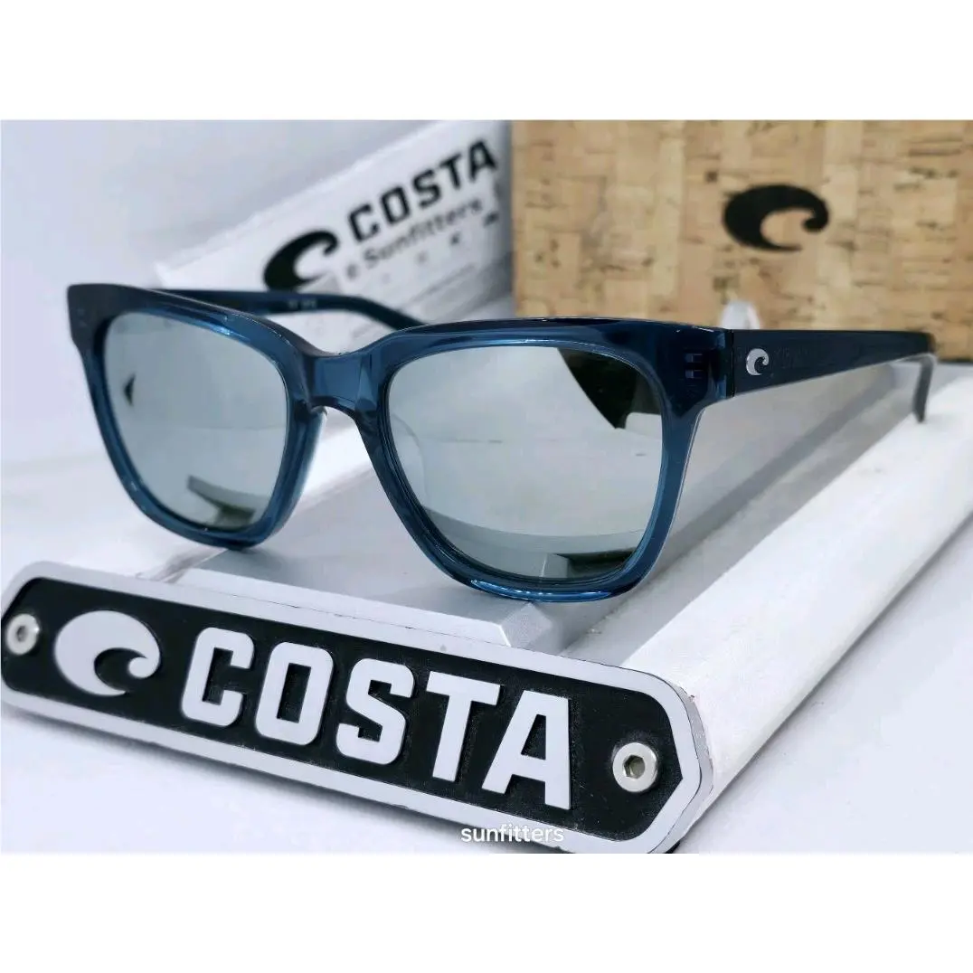 Costa Del Mar Teal Fade/silver Mirror Coquina Polarized 580G Sunglasses 200604